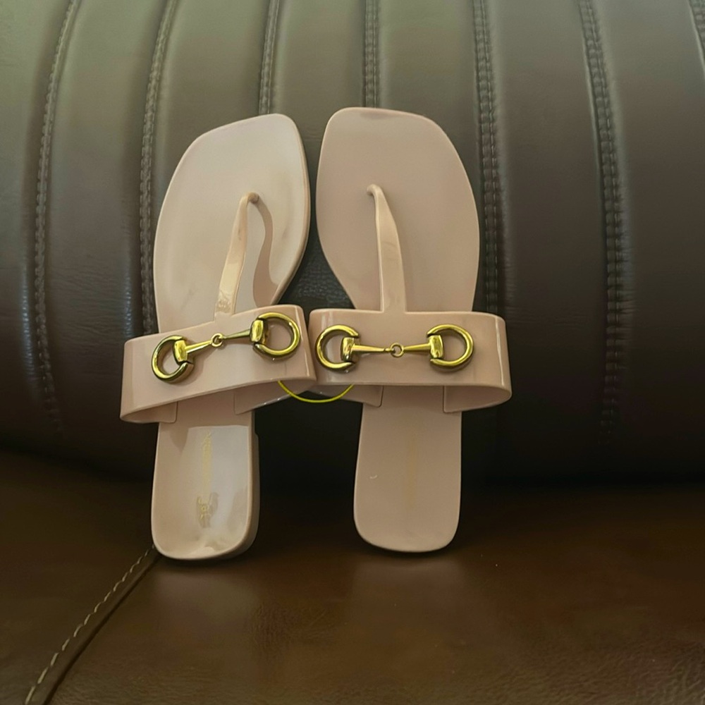 Brand New JefferyCampbell  Sandals Color/ PEACH